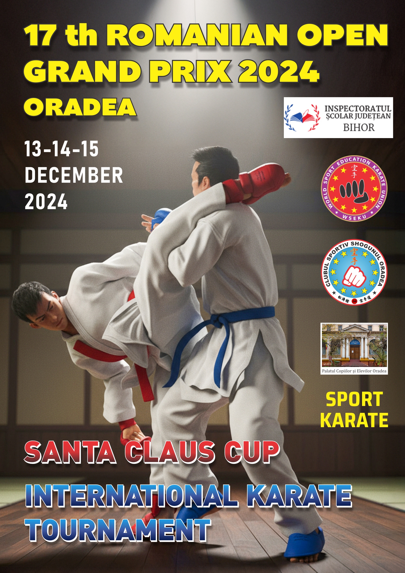 17th Romanian Open Grand Prix 2024 Oradea - 13-15 December 2024