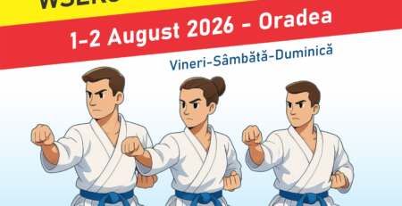 Cupa României –WSEKU KARATE Tournament, ediția a V-a - 1-2 august 2026 - Oradea