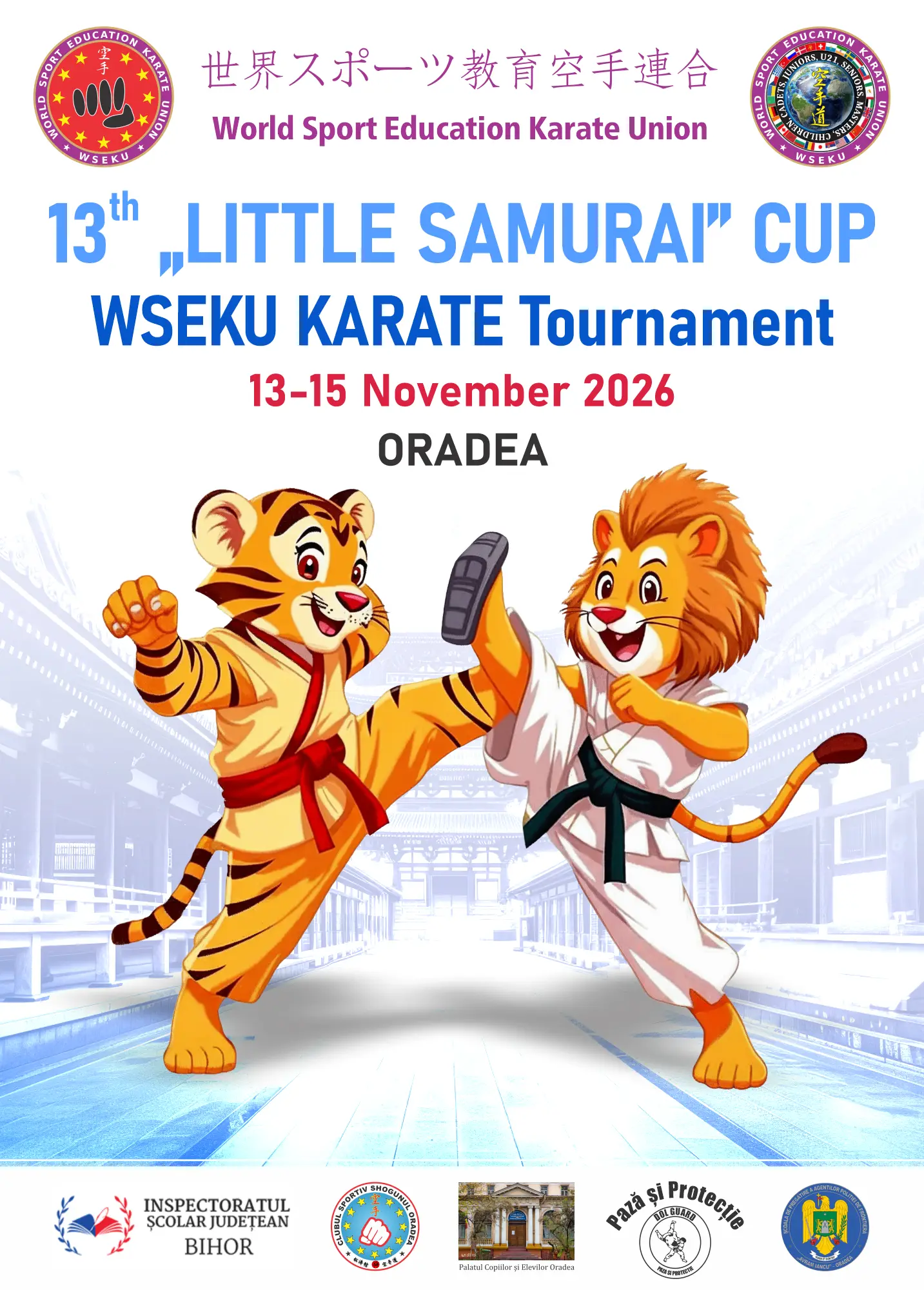 13th LITTLE SAMURAI CUP - November 13-15, 2026