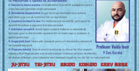 Tabără de Autoapărare - Karate Jitsu - Budo Karate, modul de învățare Nr. 2 - 2-6 Ianuarie 2026